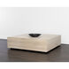 Frezco 59 X 59 inch Light Oak Coffee Table